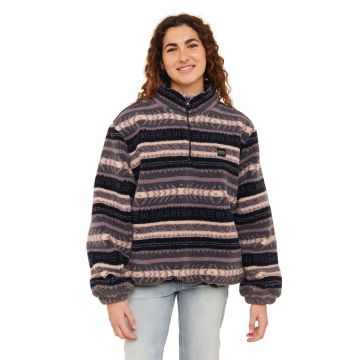 Sisstr Pullover Smooth Sherpa Fleece GRH-Grey Heather Damen 2024 Fashion 1