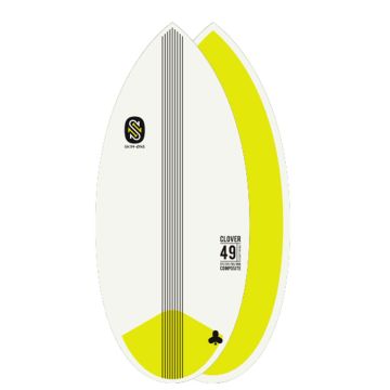 Skim One Skimboard EPS Epoxy Bambus CLOVER Gelb - 2024 Skimboards 1