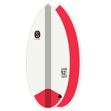 Skim One Skimboard EPS Epoxy Bambus CLOVER Rot - 2024 Wellenreiten 1