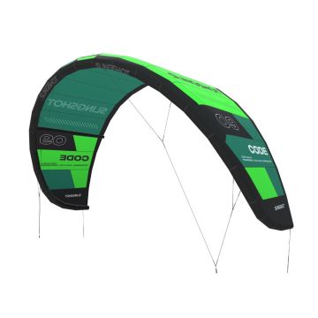 Slingshot Tubekite Code V1 Green 2024 Kiten 1