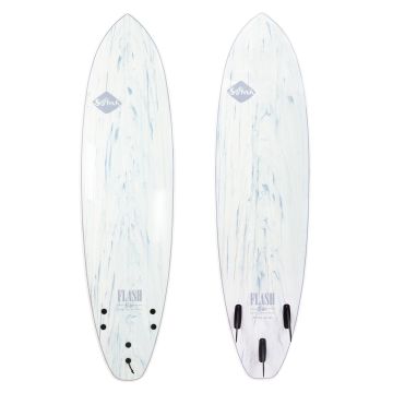 Softech Softboard Flash Eric Geiselman II 7'0 White Marble 2023 Wellenreiten 1