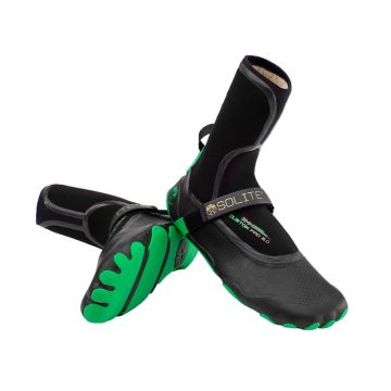 Solite Neoprenschuhe 3MM CUSTOM PRO BLACK / GREEN 3 2022 Neopren Schuhe 1