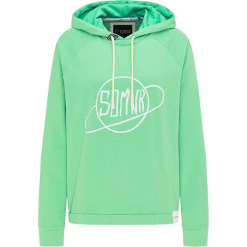 SOMWR Kapuzenpullover BE THE PLANET HOODIE JADE CREAM GREEN Damen 2021 Sweater 1