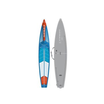 Starboard SUP Board Gen R w/ Boardbag Blue Carbon 2024 SUP-Boards 1