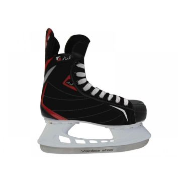 Stuf Schlittschuh X-Curve Icehockey schwarz-weiß 2021 Wintersport 1