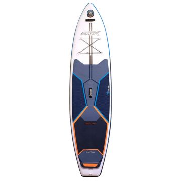 STX iSUP Board iCrossover Sup/Wing/Windsurf Blue/Orange 2024 Windsup 1