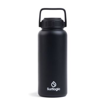 Surflogic Trinkflasche Bottle Wide Black (co) Accessoires 1