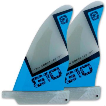 Tekkno Sport Windsurf Finne G-10 Twin Cobra US-System Wave Windsurfen 1