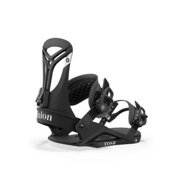 Union Snowboard Bindung Rosa Black Damen 2024 Bindungen 1