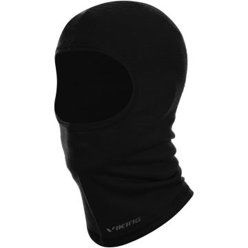 Viking Balaclava Balaclava Sentinel Merino Multifunction black unisex 2025 Gesichtsmasken/ Nackenwärmer 1