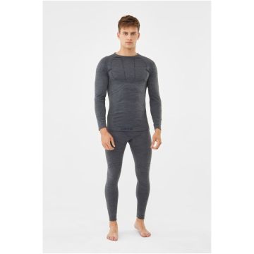 Viking First Layer Base Layer Lan Pro Man Set dk grey / lt grey Herren 2025 First Layer 1