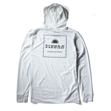 Vissla T-Shirt The Box Comp Lite Eco LS Hooded Performance Tee WHT-White Herren 2024 Männer 1