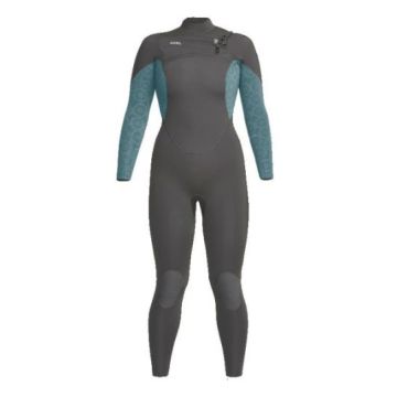 Xcel Neoprenanzug Womens Comp X2 5/4 Damen Kurzarm Graphite/ Tinfoil 2024 Langarm Neoprenanzug 1