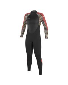 Oneill Neoprenanzug Girls Epic Back Zip Full 5/4 Junior Langarm HH9 BLACK/TWIGGY/TEA ROSE 2023