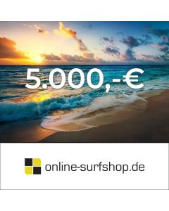 WSM. Funsport Gutschein 5.000,-€ - (co)