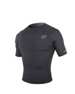 NP Funktionsbekleidung Compression  S/S Top C1 Black 2018