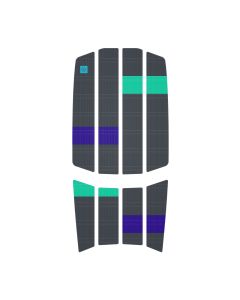 Duotone Kite Zubehör Traction Pad Team Front (Mini) C54:dark-grey/violet 2025