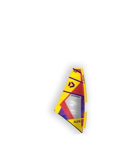 Duotone Windsurf Segel Alfa C24:red/yellow 2024