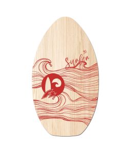 F2 Skimboard SKIM BOARD WOOD SURFER Wave 2024