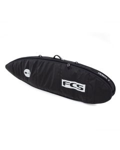 FCS Boardbag Travel 1 All Purpose 6'0" Black/Grey 2023