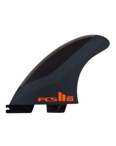 FCS Finnen FCS 2  JS PC Carbon Black Tri Retail Fins - (co)