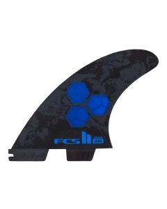 FCS Finnen II AM PC Medium Cobalt Tri-Quad Retail Fins (co)