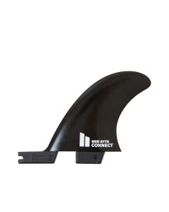 FCS Finnen II Connect Black Small Quad Rear Side Byte Retail Fins (co)