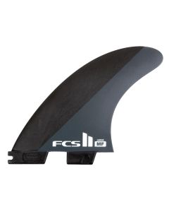 FCS Finnen II MF Neo Carbon Black/Charcoal Large Tri Fins (co)