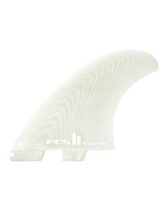 FCS Finnen II Power Twin PG Clear Retail Fins (co)