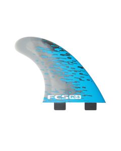 FCS Finnen PC-5 Blue Smoke Tri Retail Fins (co)