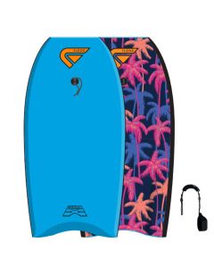 Flood Bodyboard Dynamx Stringer Blue Palm II - 2024