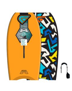 Flood Bodyboard Dynamx Stringer Orange Tribe II - 2024