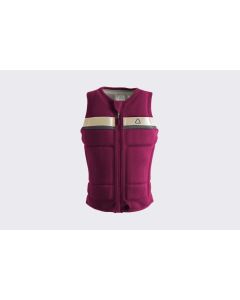 Follow Wakeboard Weste Signal Ladies Jacket  Maroon 2022