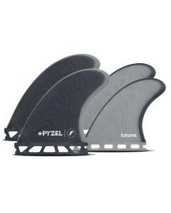 Futures Wellenreiter Finne Quad Fin Set Pyzel Padillac Control - 2024