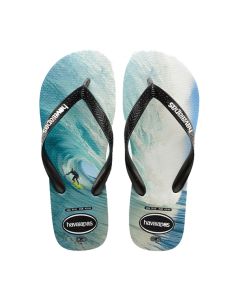 Havaianas Sandale TOP PHOTOPRINT Black/Black/Blue Herren 2020