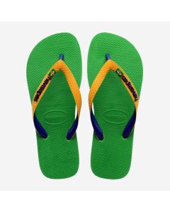 Havaianas Zehentrenner Brasil Mix Leaf Green/ Marine Blue unisex 2023