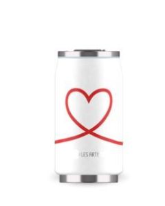 LES ARTISTES PARIS Trinkflasche PULL CAN'IT LOVE White 2024