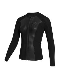 Mystic Neopren Überzieher Sway L/S Neoprene Vest 2mm Fzip Women 2/2 900-Black 2025