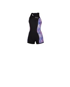 Mystic Neoprenanzug Diva Short John 2/2mm Bzip women 2/2 Damen 985-Black/Purple 2021