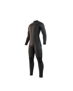 Mystic Neoprenanzug Motion Fullsuit Fzip 4/3 Herren Langarm 900-Black 2025