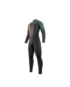 Mystic Neoprenanzug Star Fullsuit Bzip 4/3 Herren Langarm 643-Dark Olive 2025