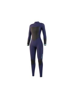 Mystic Neoprenanzug Star Fullsuit Bzip Women 3/2 Damen Langarm 449-Night Blue 2024