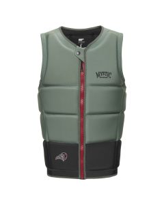 Mystic Prallschutzweste Peacock Impact Vest Fzip Wake 643-Dark Olive 2024