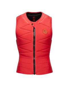 Mystic Prallschutzweste Ruby Impact Vest Fzip Women 351-Sunset Red 2025