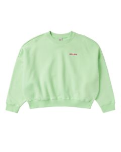 Mystic Pullover Dropped Shoulder Crew Sweat Women 601-Lime Green Damen 2024