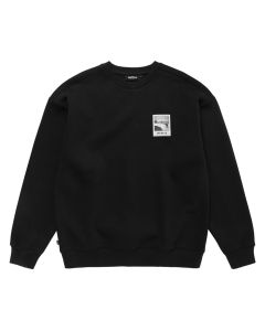 Mystic Pullover Fjord Crew Sweat 900-Black Herren 2024