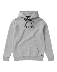 Mystic Pullover Icon Hood Sweat 848-Light Grey Melee Herren 2024