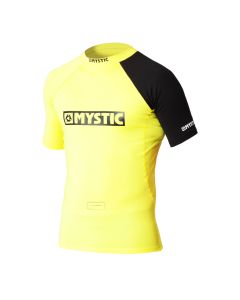 Mystic UV-Shirt Rashvest Event S/S Rashvest Chest Logo  250-Yellow 2024