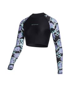 Mystic UV-Shirt Rashvest Jayde L/S Crop Rashvest 900-Black 2024