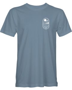 Naish T-Shirt Maui tee ocean blue 2024